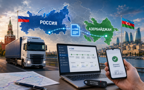 Тензор протестировал трансграничный обмен e-CMR с Азербайджаном